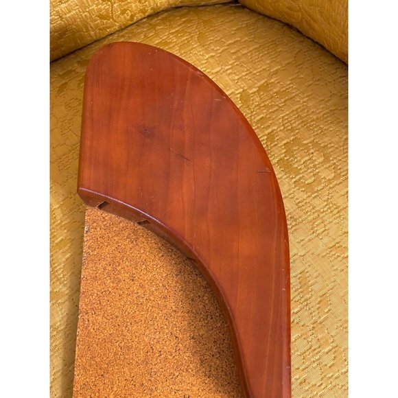 Mid Century Sleek Vita Craft Knife Holder Wood And Cork - Picture 3 of 9